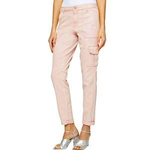Sanctuary Bootcamp Pink Textured Cargo Pants
